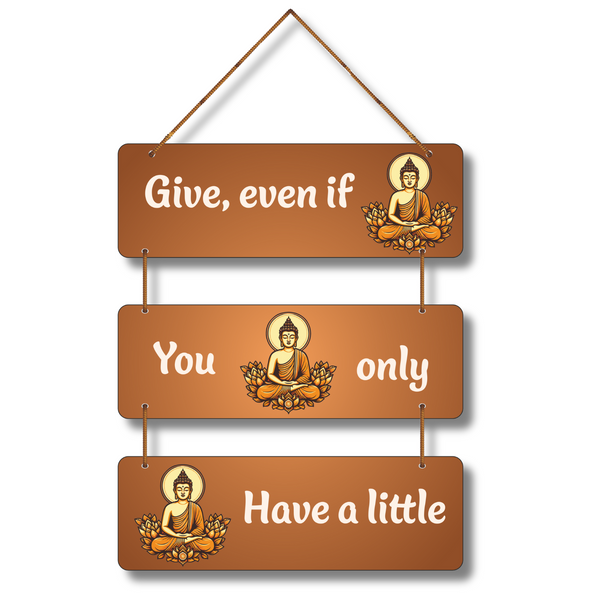 Buddha's Gift of Kindness Wall Hanging