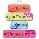 "If Hard Work" Wall Hanging - ICraft asia