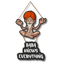 Baba’s Wisdom Wooden Wall Hanging