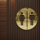 Unisex Restroom Sign