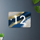 Futura (Modern Abstract) - Contemporary House Number/Name Sign - ICraft asia