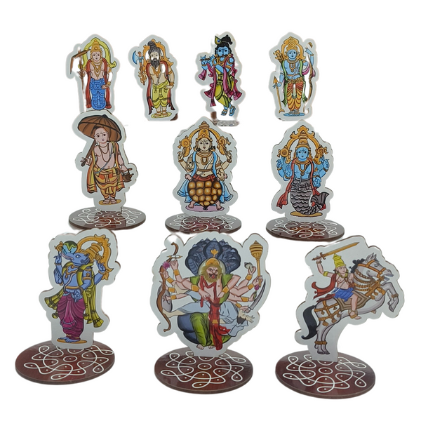 Divine Dashavatar MDF Cutout Set