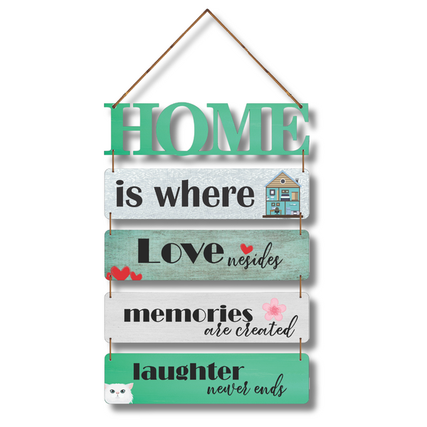 "Home Is Where Love" Wall Hanging