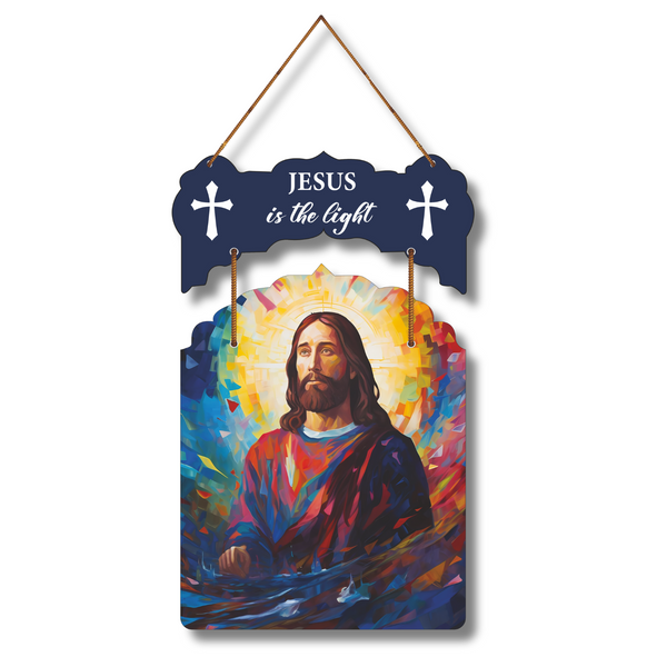 "Jesus In The Light" Wall Hanging