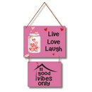 "Live Love Laugh" Wall Hanging - ICraft asia