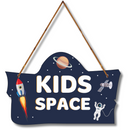 "Blast Off to Fun – Kids Space Zone" Wall Hanging - ICraft asia