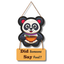 Hungry Panda – Fun Foodie Wall Hanging