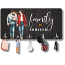 Family is Forever Wooden Wall Key Holder - ICraft asia