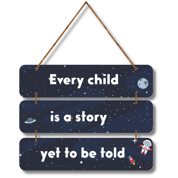 Inspirational Kids’ Wall Hanging