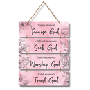 Inspirational God Quote Wall Hanging - ICraft asia