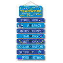Teamwork Wooden Wall Hanging