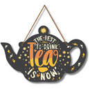 Wooden Teapot Wall Hanging