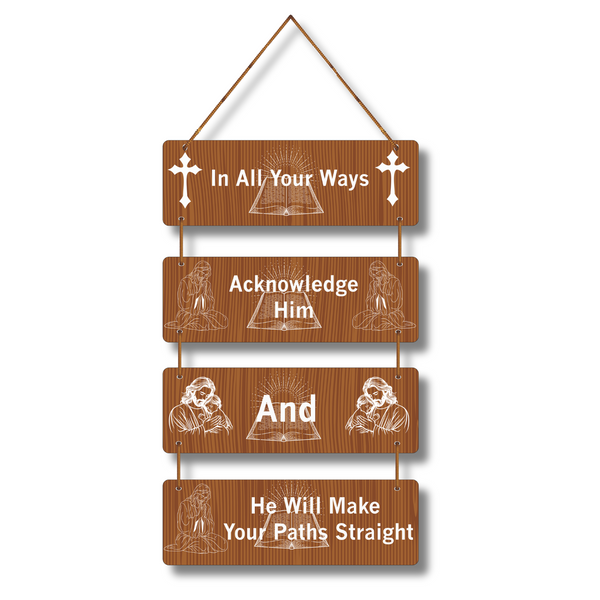 "In All Your Ways" Wall Hinging