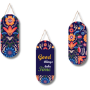 Good Things Take Time wooden wall hanging