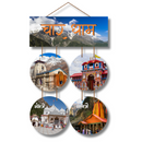 "Char Dham" Wall Hanging - ICraft asia