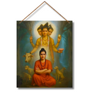 Dattatreya and Swami Samarth Wall Hanging - ICraft asia