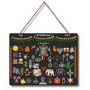 Shri Chaitragouri Prasad Wall Hanging - ICraft asia