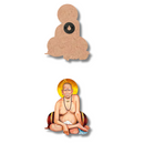 Shree Swami Samarth Seated Wall Hanging - ICraft asia