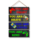 "Room Wooden Video Game" Wall Haning - ICraft asia