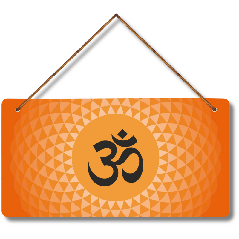 Design Om Wooden Wall Hanging