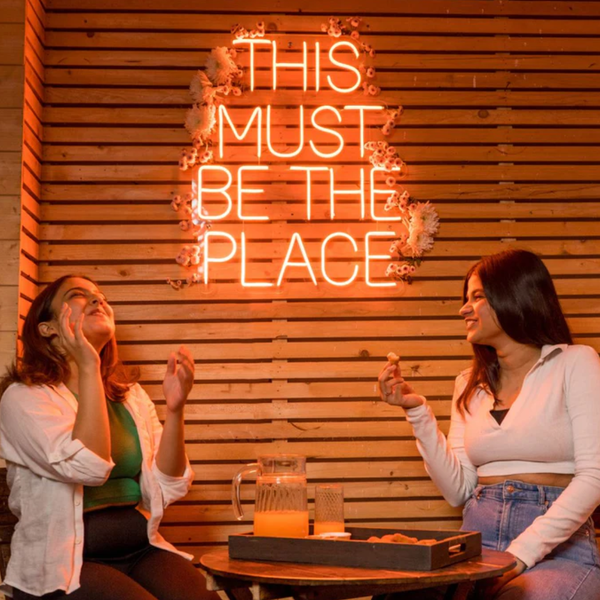 This Must Be The Place Neon Sign