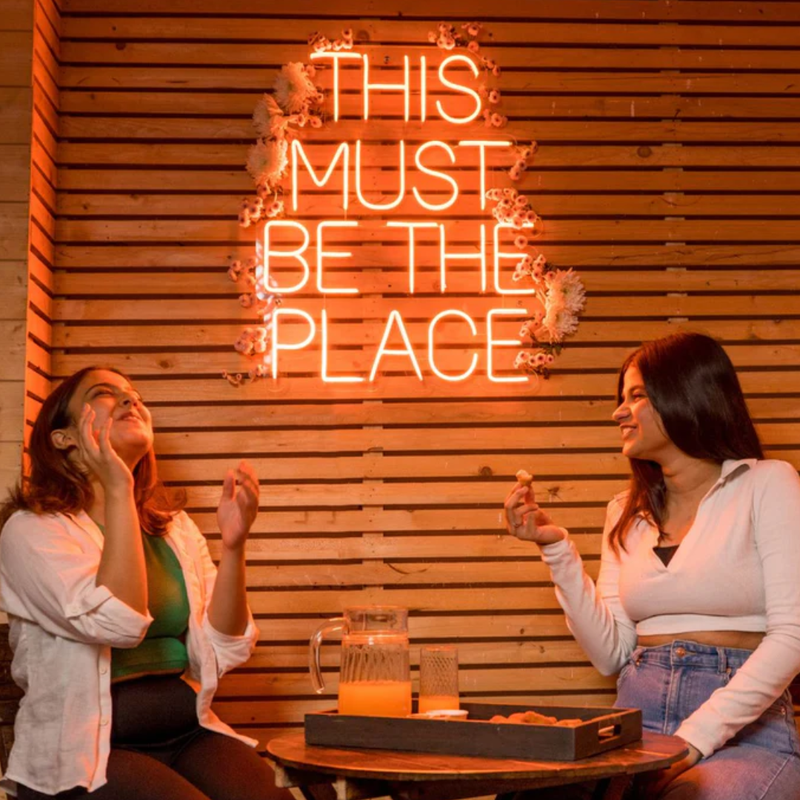 This Must Be The Place Neon Sign