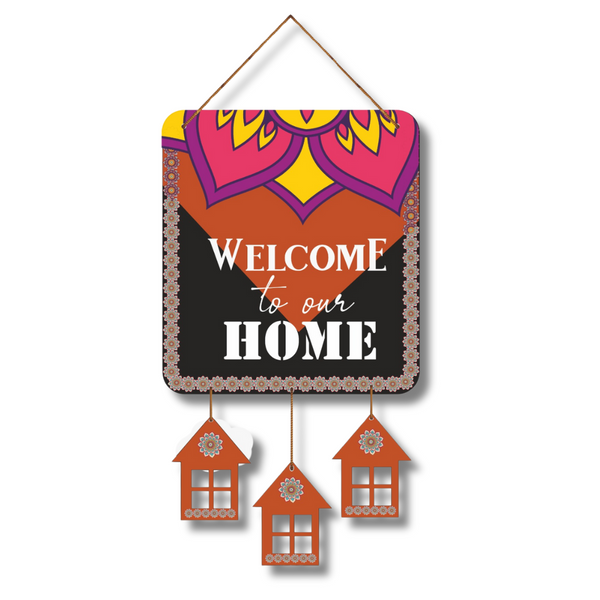 "Welcome to Our Home" wall hanging