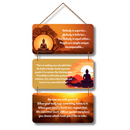 Buddha Quotes Motivational Wall Hanging