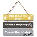 Motivational Mindset Wall Hanging