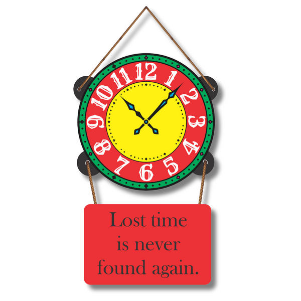 "Lost Time" Wall Hanging