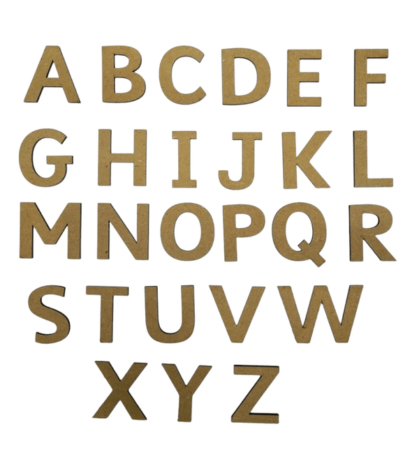 Alphabet Cut Outs Upper Case & Lower Case