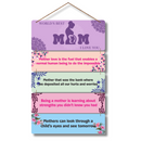"Mom Quotes" Wall Hanging - ICraft asia