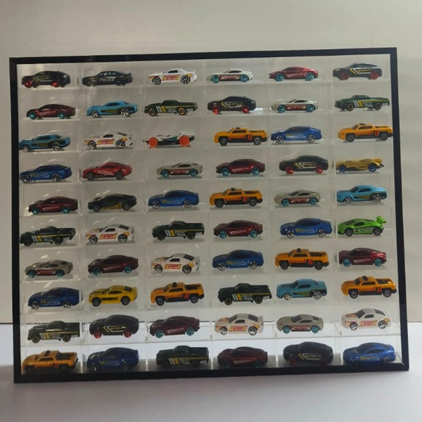 60-Car Hot Wheels Display Case