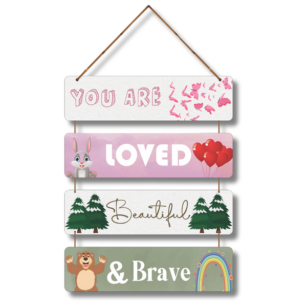 "You Are Love, Beautiful Love" wall hanging