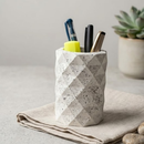Geometric Desk Organizer ✏️✨