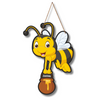 “Happy Honey Bee” Wall Hanging – Cute Cartoon Décor for Kids' Room