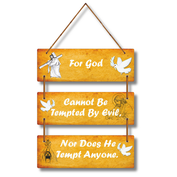 "God’s Unshakable Nature" Wall Hanging