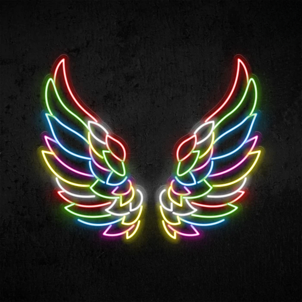 Paradise Wings Neon Sign