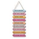 Keys to Success Motivational Wall Hanging