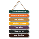 Happiness Ladder Wall Hanging