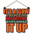 It's A Slow Process Wall Hanging