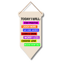 "Today I Will" wall hanging - ICraft asia