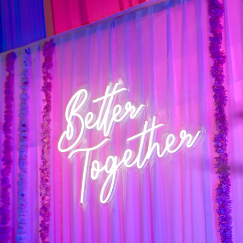 Better Together Neon Light Sign