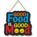 Good Food, Happy Vibes Wall Hanging