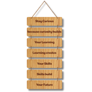 Learning Ladder Wall Hanging