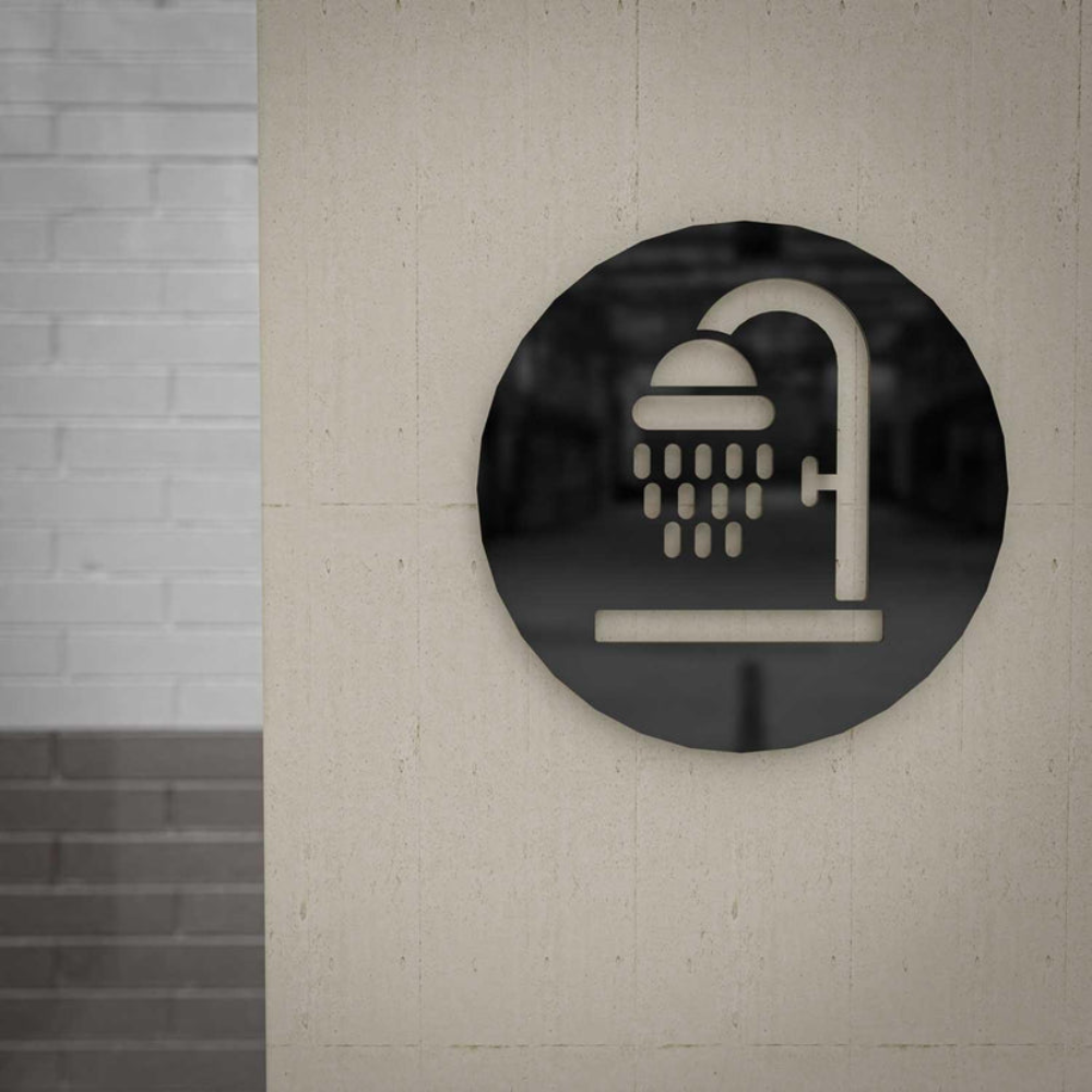 Shower Room Sign - ICraft asia