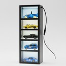 Compact LED Mini Car Display Case
