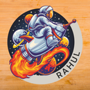 Space Tourist - Kids' Room Door Sign