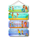 "Seasons" wall hanging - ICraft asia
