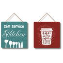 "Self Service Kitchen Coffee" wall hanging